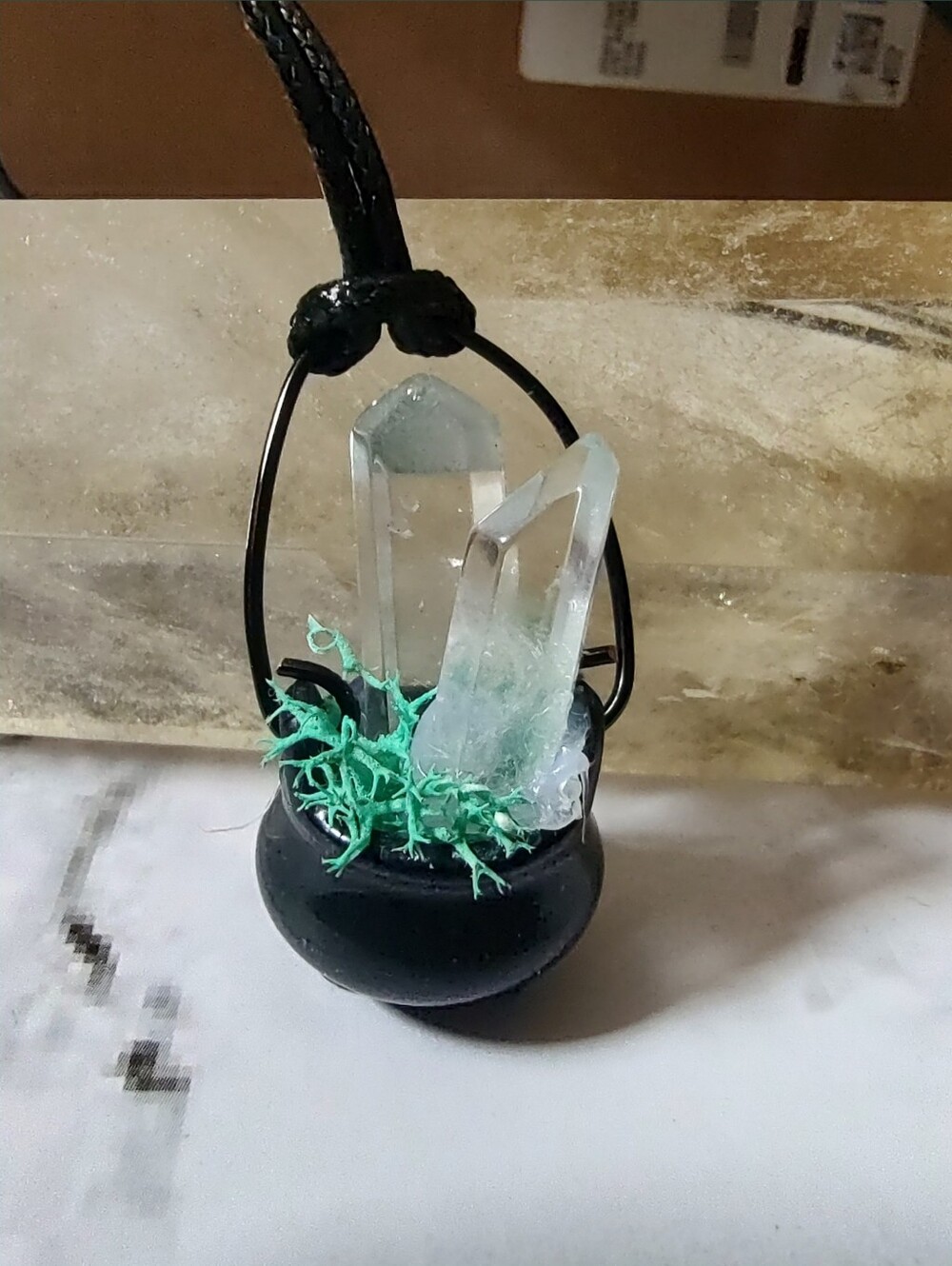 Magical Crystal Cauldron